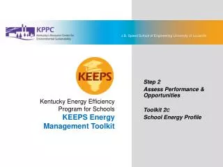 Kentucky Energy Efficiency Program for Schools KEEPS Energy Management Toolkit