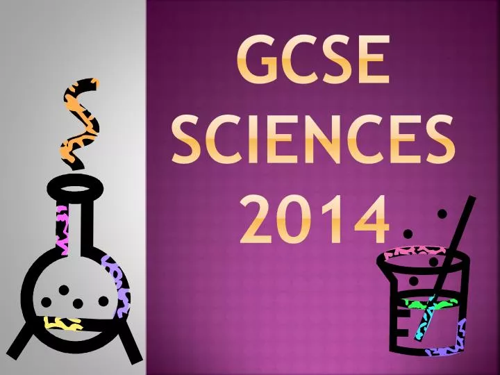 gcse sciences 2014