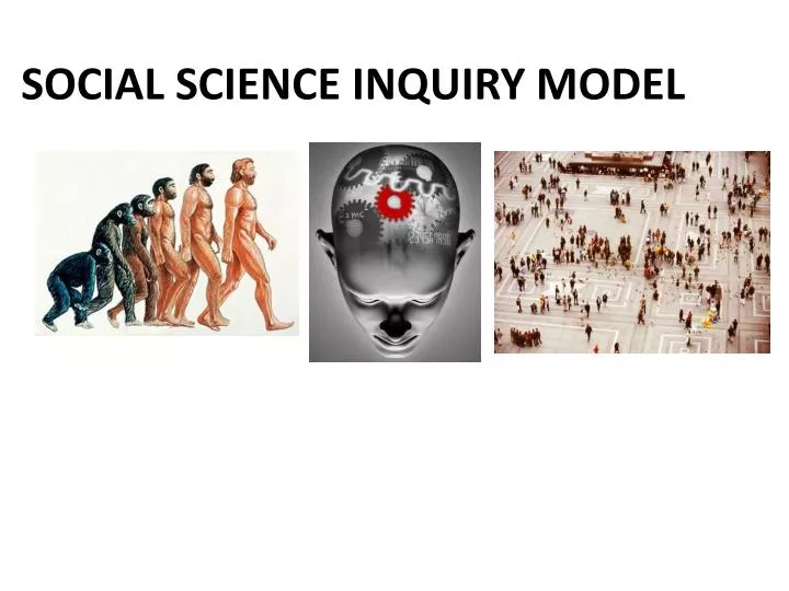 social science inquiry model