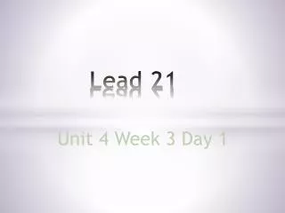 Lead 21