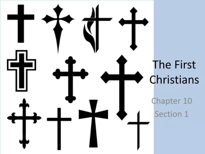 the first christians