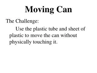Moving Can