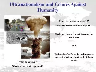 Ultranationalism and Crimes Against Humanity