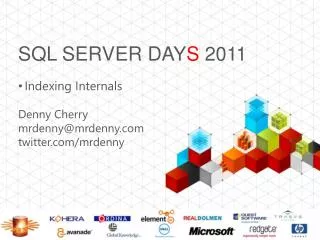SQL Server Day s 2011