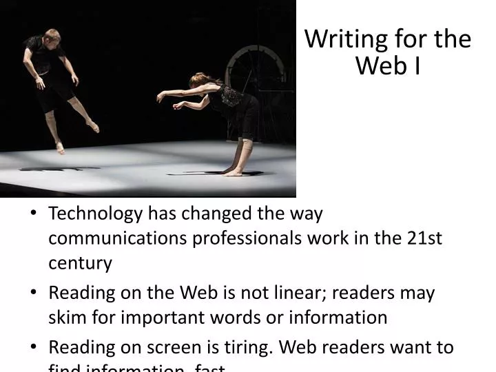 writing for the web i