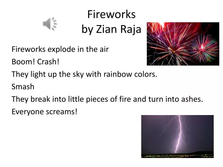 fireworks by zian raja