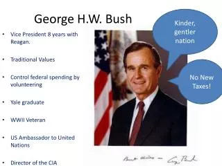 George H.W. Bush