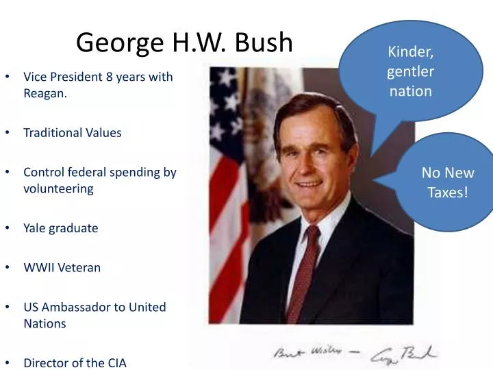 george h w bush
