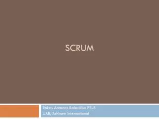 scrum