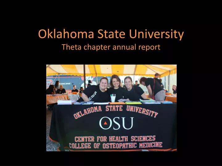 oklahoma state university theta chapter annual report