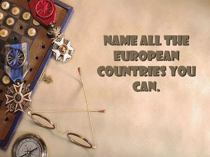 name all the european countries you can