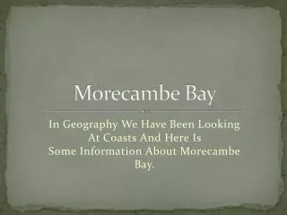 Morecambe Bay