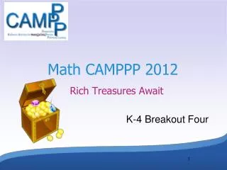 math camppp 2012
