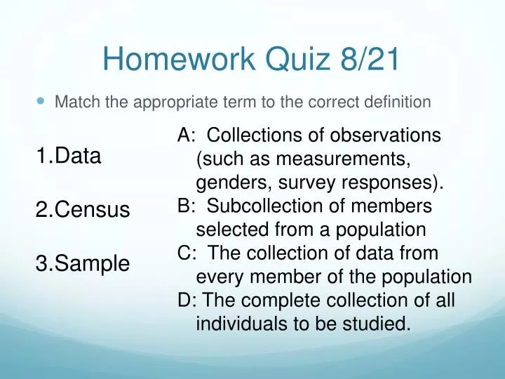 homework quiz 8 21