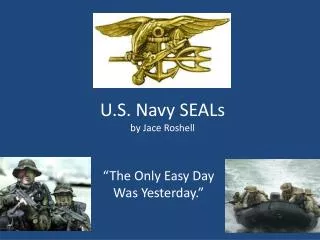 U.S. Navy SEALs by Jace Roshell