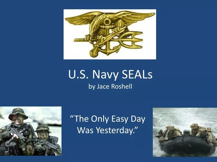 u s navy seals by jace roshell