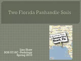 Two Florida Panhandle Soils