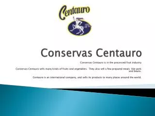 Conservas Centauro