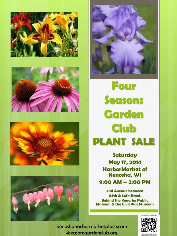 four seasons garden club plant sale