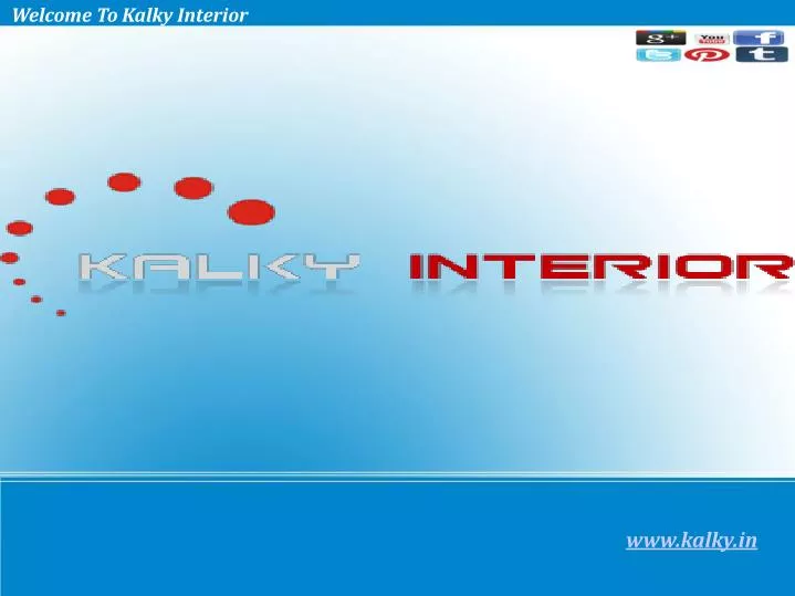welcome to kalky interior