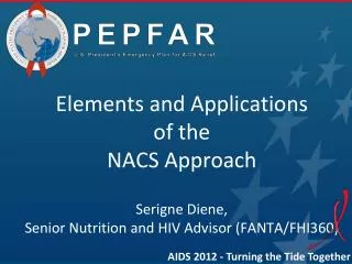 Elements and Applications of the NACS Approach Serigne Diene,