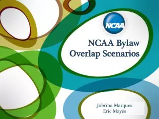 NCAA Bylaw Overlap Scenarios