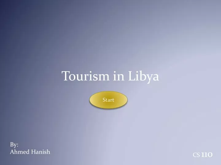 tourism in libya