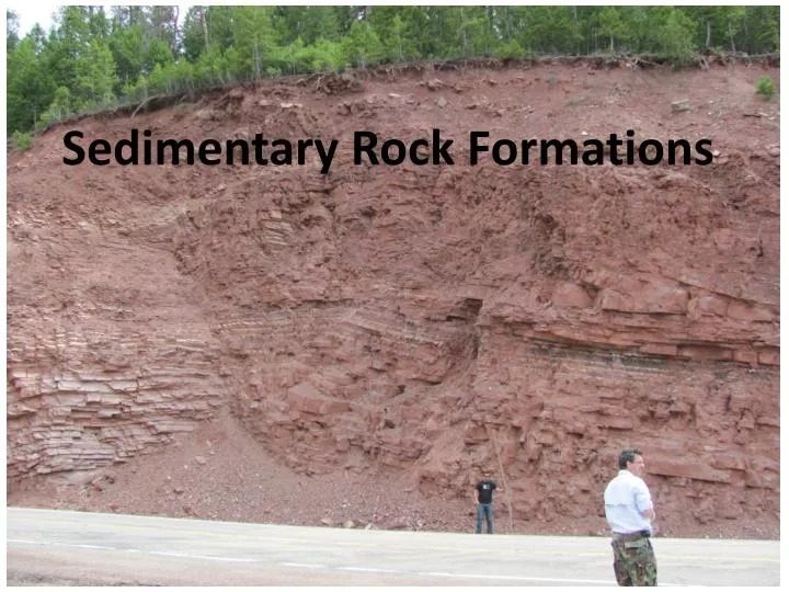 sedimentary rock formations