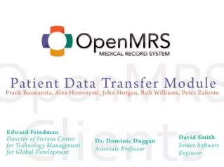 Patient Data Transfer Module