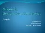 Chapter 4: Efficient Securities Market - slide 1