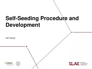 Self-Seeding Procedure and Development