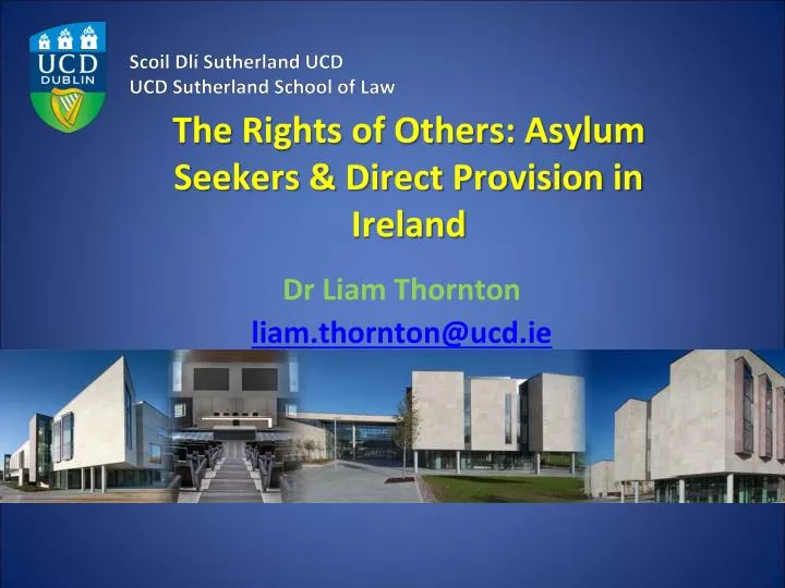 the rights of others asylum seekers direct provision in ireland