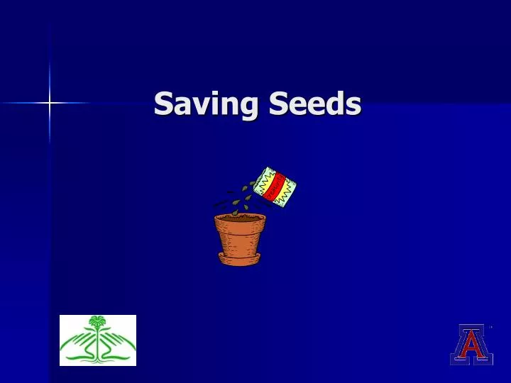 saving seeds