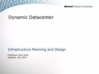 Infrastructure Planning and Design