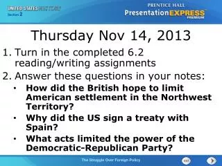 thursday nov 14 2013