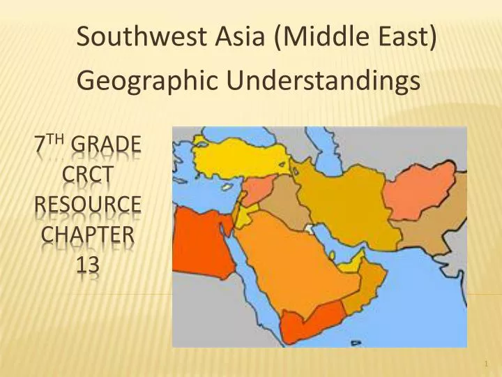 southwest asia middle east geographic understandings