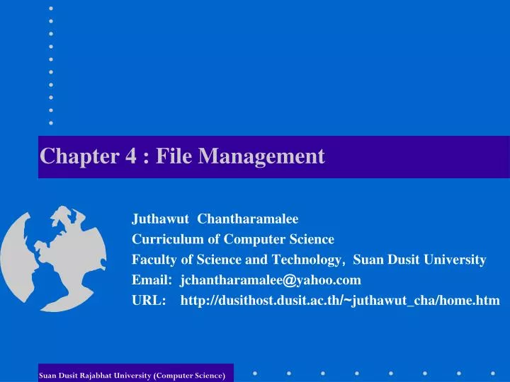 chapter 4 file management