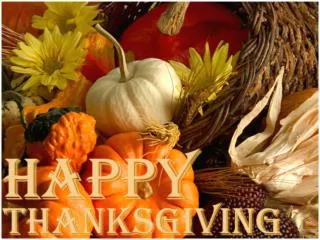 On the fourth Thursday in November the Americans celebrate the holiday called Thanksgiving.