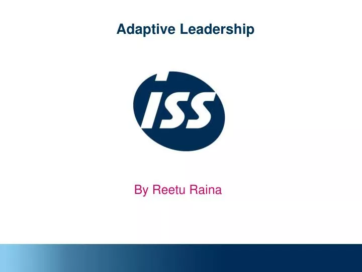 adaptive leadership