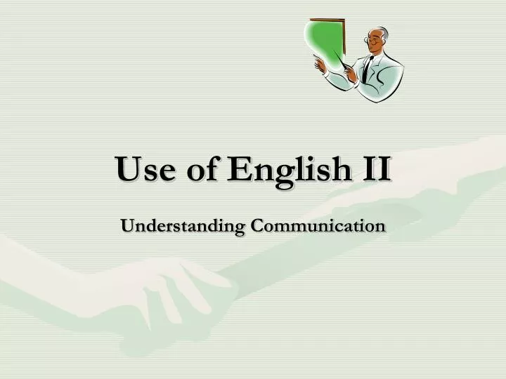 use of english ii
