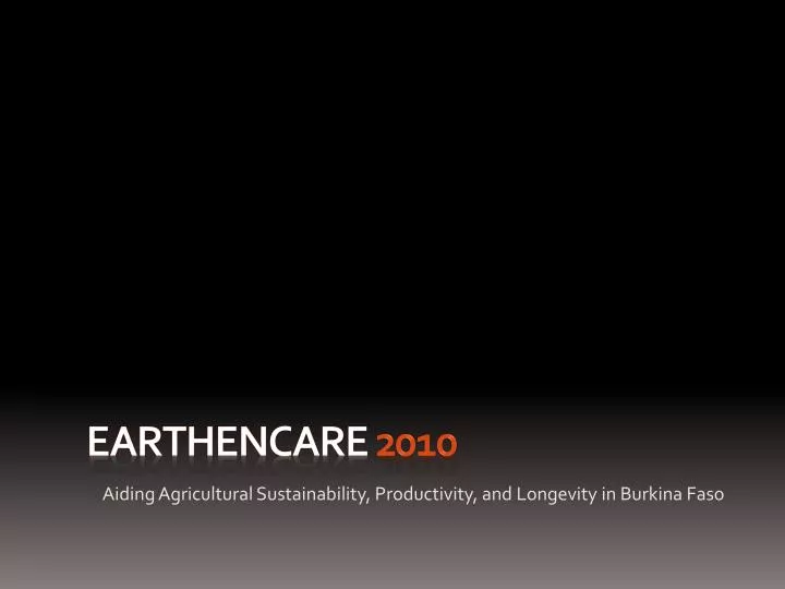 earthencare 2010