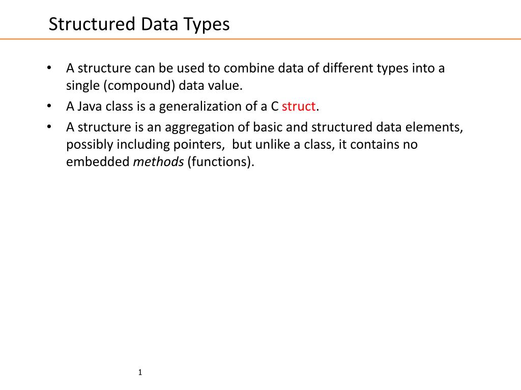 PPT - Structured Data Types PowerPoint Presentation, free download - ID ...