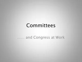 Committees