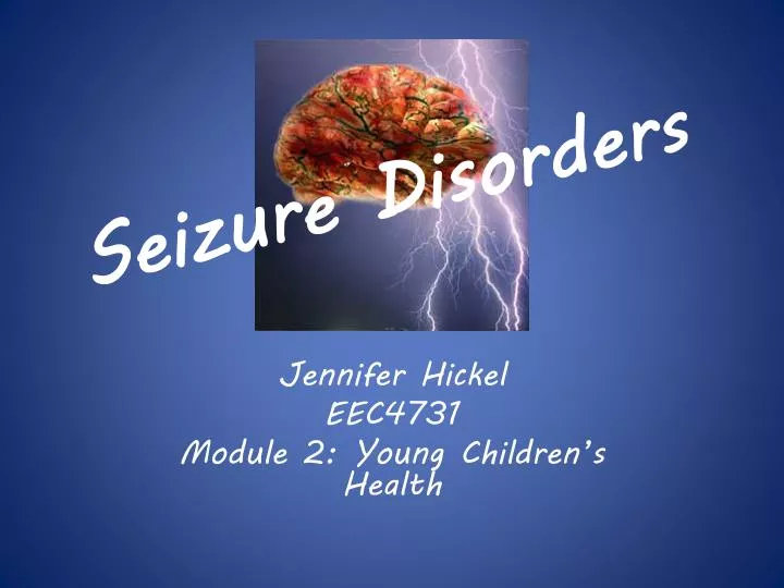 seizure disorders
