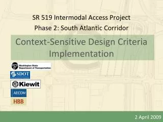 Context-Sensitive Design Criteria Implementation