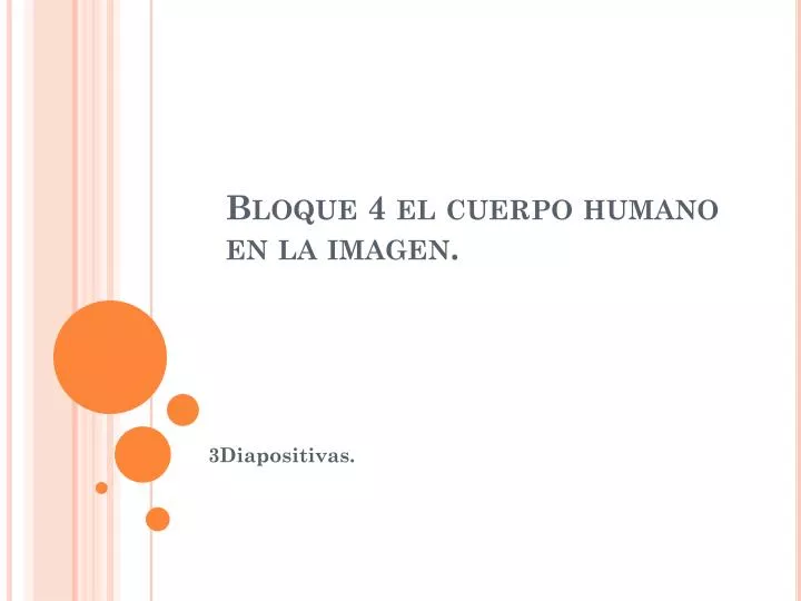 bloque 4 el cuerpo humano en la imagen