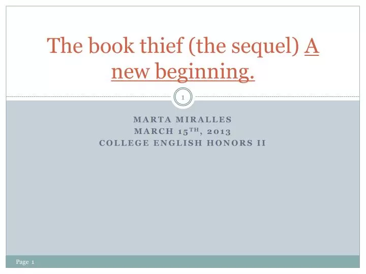 the book thief the sequel a new beginning