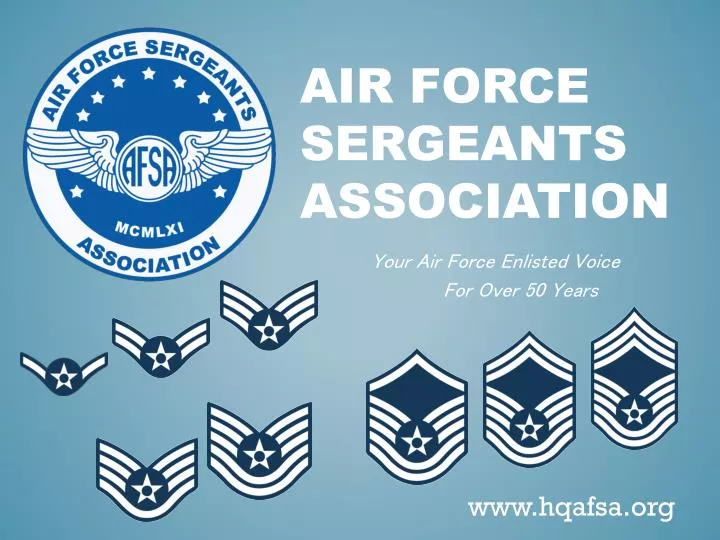 PPT Air Force Sergeants Association PowerPoint Presentation, free