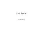 J.M. Barrie - slide 1