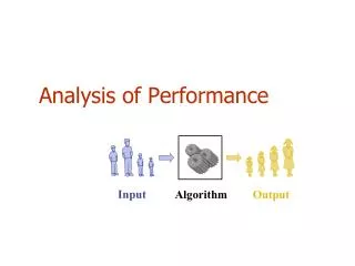Analysis of Performance